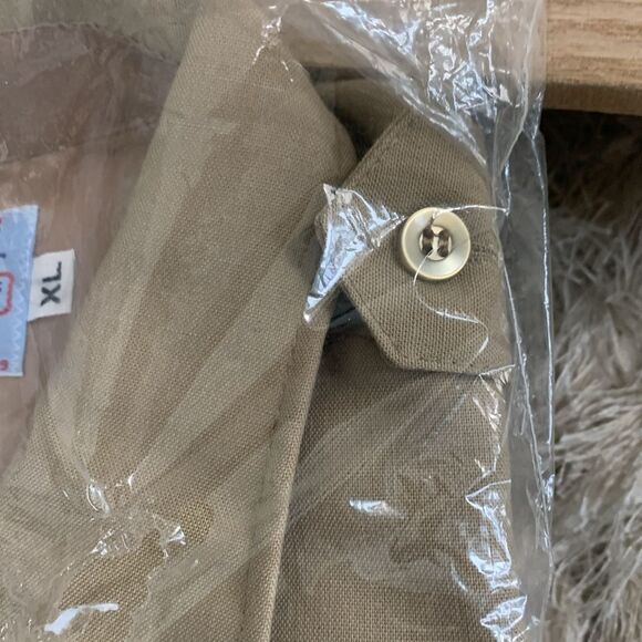 Vintage New Jaguar Tropical By Conqueror Styled Service Shirt Short Sleeve XL - Picture 12 of 17